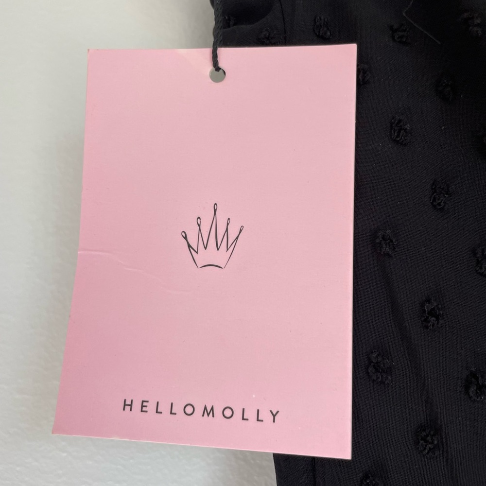 Hello Molly Face on Magazines Dress - XS Black - Picture 6 of 7